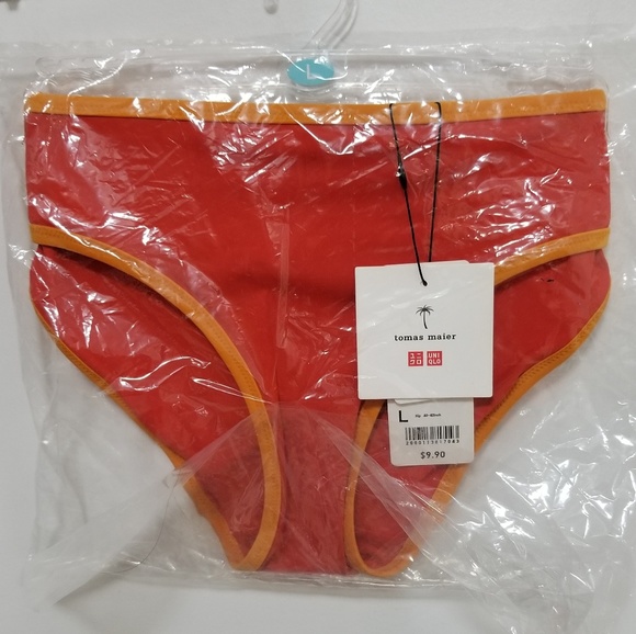 Uniqlo Other - Uniqlo Tomas red orange swim short
